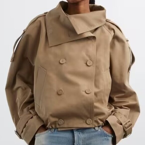 Acne Studios Twill Trench Jacket - Picture 1 of 10